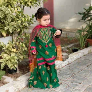 Azura – Embroidery Kids Gharara Suit